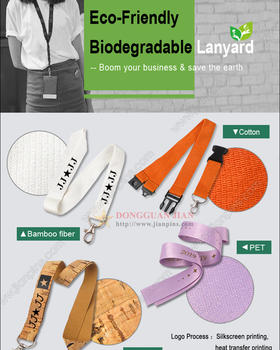 Eco-friendly Biodegradable Lanyards